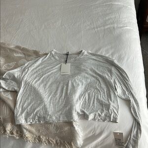 Bumpsuit The Cotton Long Sleeve Crop Tee